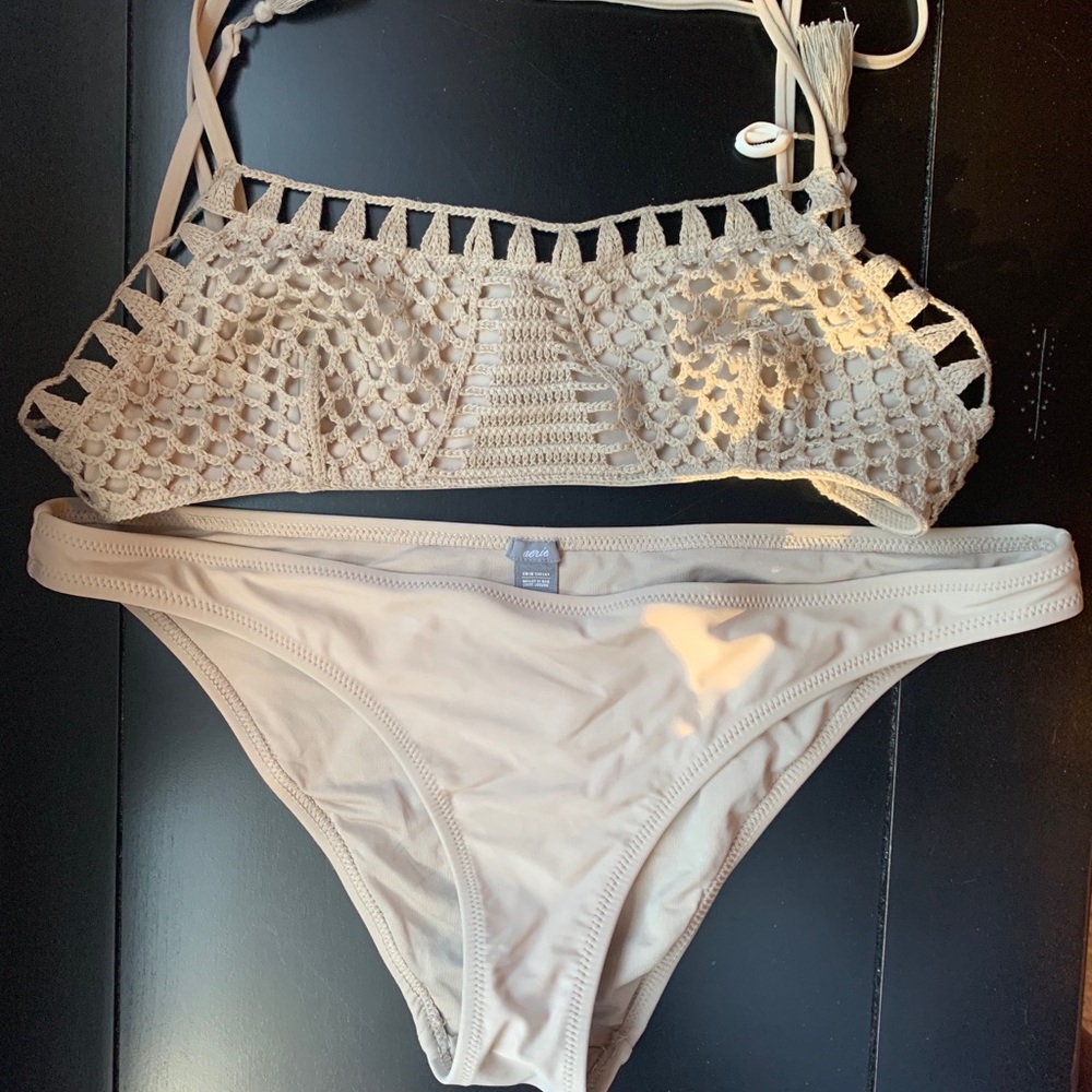 Cream bikini